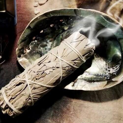 Premium Aroma Leaf Bundle Sage Smudge Sticks for Home Cleansing Healing Meditation Fragrance Smudging Rituals Smoke Supplies