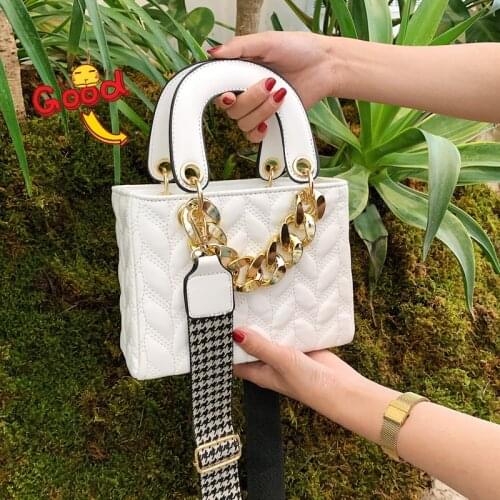 Stylish Lady Messenger Bag Fashion Womens Totes Chain Crossbody Bags For Women 2021 Simple Purse Designer Womens Shoulder Bag