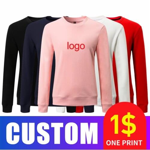 COCT sweater 2020 autumn and winter pure cotton casual round neck long sleeve sweater personal group logo custom jacket