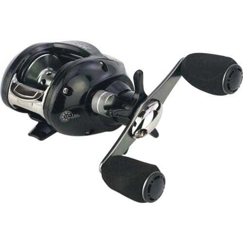 YUMOSHI 18 New Right or Left Baitcasting Fishing Reel 8kg Max Drag 6.2:1 Gear Ratio Magnetic Brake Fresh/Salt Water Fishing Reel