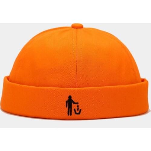 Winter Women Mens Hat Skullcap Men Beanie Hat Winter Short Brimless Baggy Melon Cap Docker Fisherman Knitted Hat Cap Women