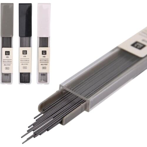 1pcs Simple Mechanical Pencil Lead 0.5mm HB Pencil Rod School Stationery Automatic Pencil Refill Lead Supplies Office D1S2