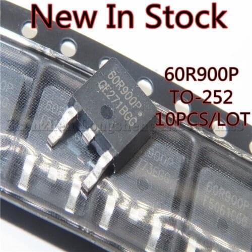 10PCS/LOT 60R900P TO-252 600V 5A MMD60R900P TO252 SMD Liquid crystal power MOS tube