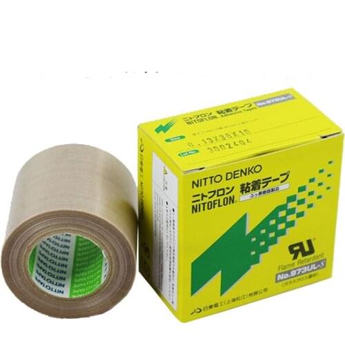 973UL-S Nitoflon PTFE Tape Nitto Denko Tape 973UL-S T0.13mm*W38mm*L10m (5pcs/lot)