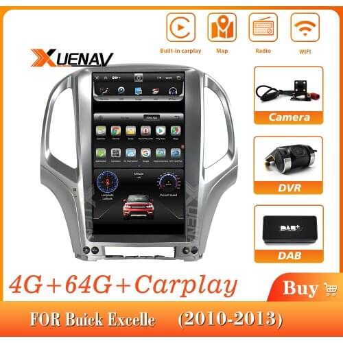 13.6 inch 2 din Android car radio multimedia player For Buick Excelle 2010 2011 2012 2013 car stereo head unit GPS navigation