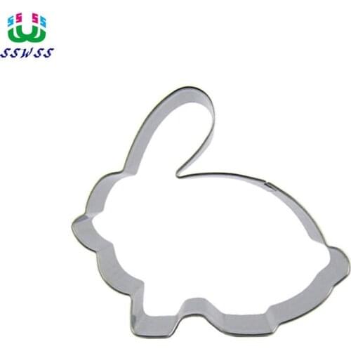 Direct Selling,vigilantly Hare Shape Cake Decorating Fondant Cutters Tools,Animals Cake Cookie Biscuit Baking Molds