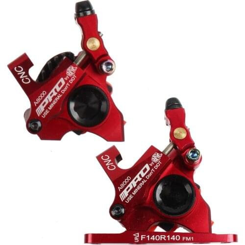 IIIPRO Hydraulic Disc Brake Clamp Road Bicycle 140mm Rotor Bike Line Pulling Caliper Ultralight CNC