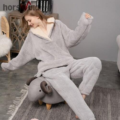 Женские фланелевые пижамы Horswula China At AliExpress