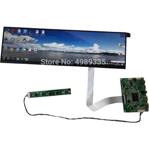 12.6 inch cut bar screen display module kit HDMI1920X515 full viewing angle advertising display panel