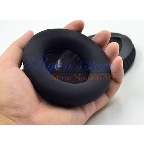 Matte black Ear pads cushioned earpads for Pioneer hdj1000 hdj2000 mk2 hdj1500 headphone headset