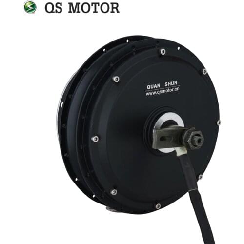 QS Motor 1500W 205 45H V1 dropout 200mm electric scooter spoke hub motor e-bike low power BLDC motor