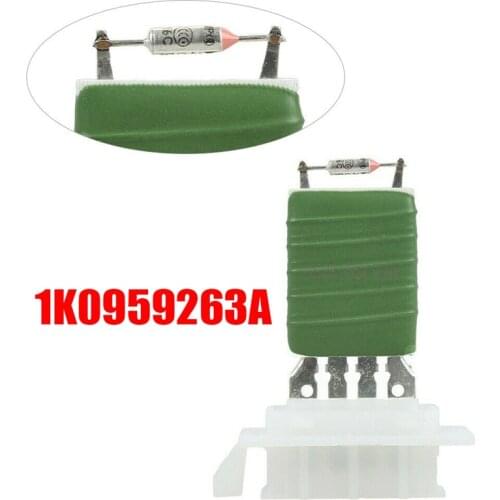 Car Blower Motor A/C Fan Control Resistor for VW Jetta Golf Passat Rabbit for Audi S3 A3 1K0959263 1K0959263A Blower Resistance