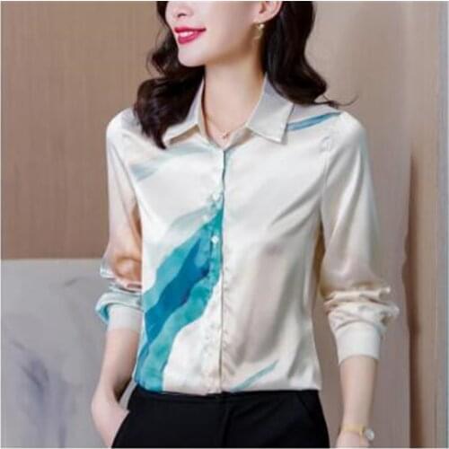 Shan liao Yi Womens Chiffon Blouses