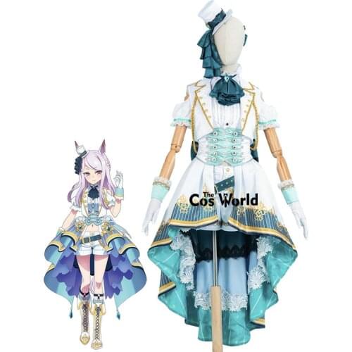 Umamusume Pretty Derby Mejiro McQueen Racing Uniform Outfits Games Anime Cosplay Costumes