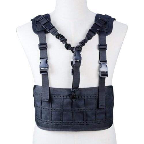 WoSport Tactical Vest Outdoor Paintball Airsoft Multifunction 1000D Nylon MOLLE Military Gun Hanging CS Hunting