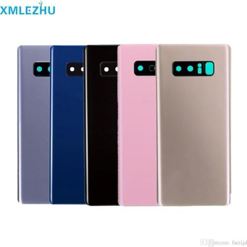 Battery Door Back Glass Cover Housing with Adhesive Sticker Replacement For Samsung Galaxy Note 8 N950 N950A N950T N950V N950P