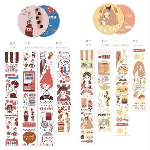 1 Loop Milk Parts Sweet Cola Cereal Washi Tape