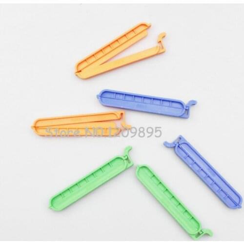 10pcs/Pack 40mm 60mm 80mm 100mm PLASTIC Dialysis Bag Clamp Sealing Clip