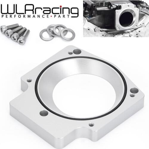 102mm Throttle Body to 75mm Intake Manifold Spacer Manifold Adapter Plate Aluminum For LS1 LS2 LS3 LS6 LS7 LSX GM GNE lll Engine