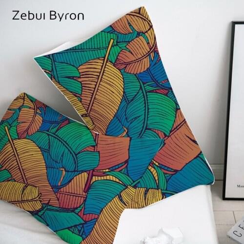 3D HD Pillow Case Pillowcase Custom/50x70/50x75/50x80/70x70 Decorative Pillow Cover,Colorful leaves Bedding Drop Ship