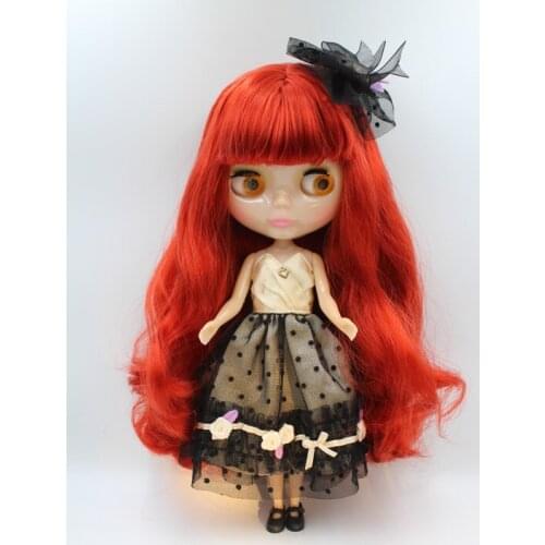 Free Shipping Top discount Transparent Face DIY Nude Blyth Doll item NO. 342T Doll limited gift special price cheap offer toy