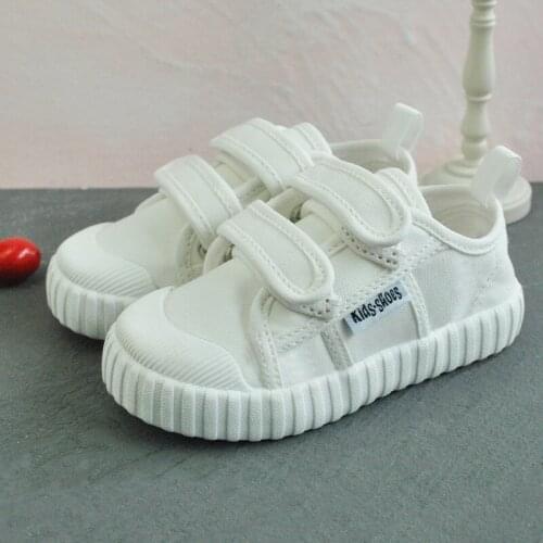 Soft-soled Childrens Canvas Shoes Korean Version Of Low-cut Shallow Mouth Boys And Girls Cloth Shoes For Fall 2021 YNN