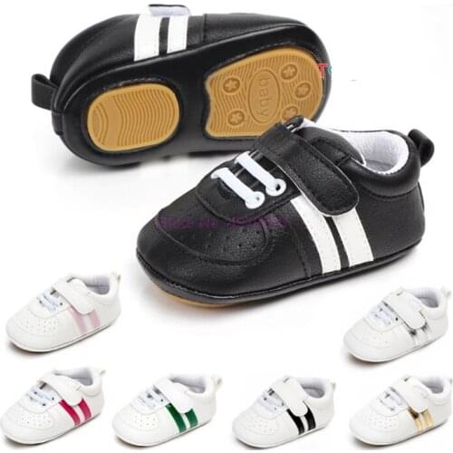 DHL 100pair Toddler Baby Shoes Girls Boys First Walkers Baby SneakersLace Newborn Baby Moccasins Crib Shoes