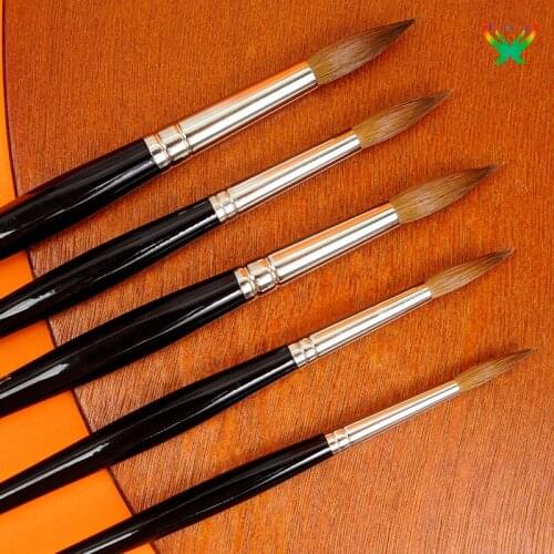 Da Vinci Long Mink Watercolor Brush Round Head Brush V35 Master Beginners Handmade Brush Dedicated to master art paintings pen