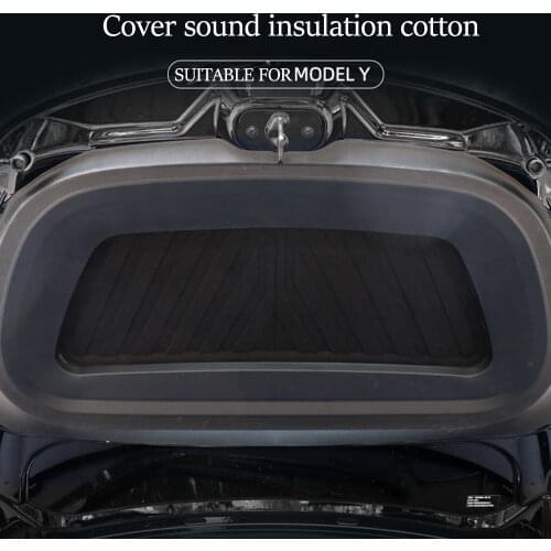 Suitable for Tesla Front Trunk Cover Sound Insulation Cotton Model Y Interior Hood Modification Tesla Accessories