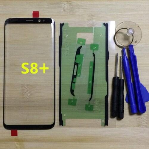 For Samsung Galaxy S8 Plus G955 G955F G955FD G955V Original Phone Gorilla Touch Screen Front Outer Glass Panel + Tools