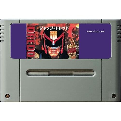 Game cards : Judge Dredd ( Japanese NTSC Version!! )