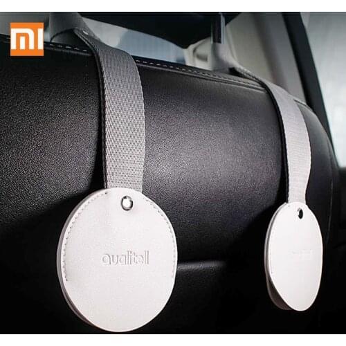 New Original Xiaomi Youpin Qualitell Car Hook 2pcs for Car Storage Easy to Install Safety Design for Car High Quality Hooks