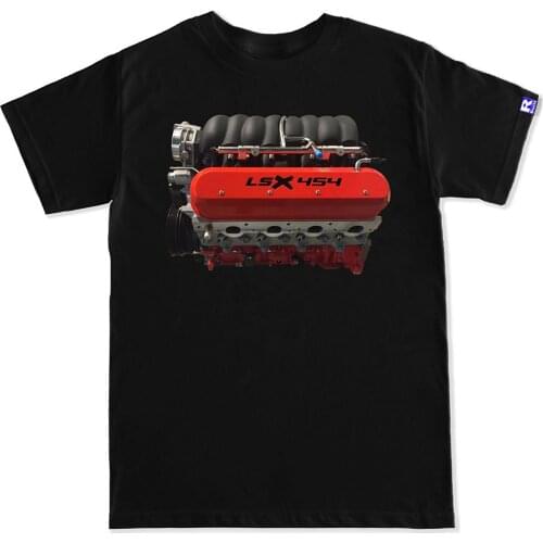 2019 Hot sale Fashion Mens Lsx 454 Engine T Shirt Tee shirt