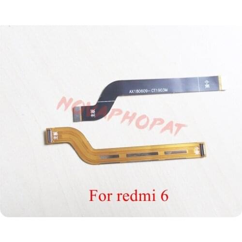 Novaphopat Redmi6 Mainboard Flex For Redmi 6A Motherboard Connect LCD Flex Cable Ribbon + Tracking