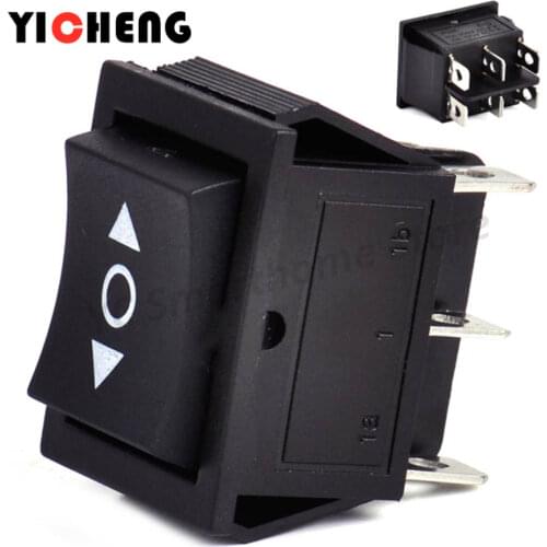 2Pcs Kcd4 Marine Switch Black Rocker Power Switch Two-way Reset Switch 16A / 250V / 20A / 125V High Current All copper feet