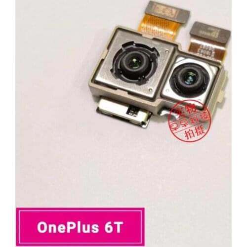 1 PCS Original Dual Camera Rear Camera Module Back Camera For Oneplus 6t 1+6t A6010 A6013 Camera Modules MIXUEWEIQI