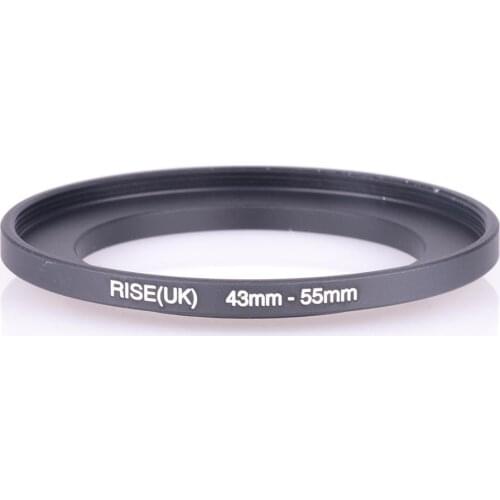 RISE(UK) 43mm-55mm 43-55 mm 43 to 55 Step up Filter Ring Adapter