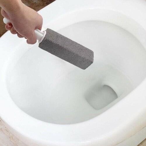 Portable Pumice Stone Water Toilet Cleaner Brush Wand Tile Sinks Bathtubs 360 Degrees Cleaning Tool Bathroom Gadgets