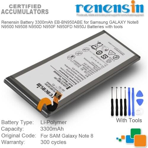 Renensin Samsung Galaxy Note 9 Batteries