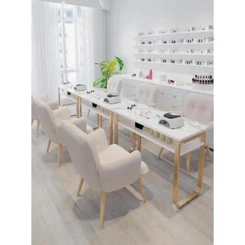 Nail table net red nail table simple double-layer nail table nail table