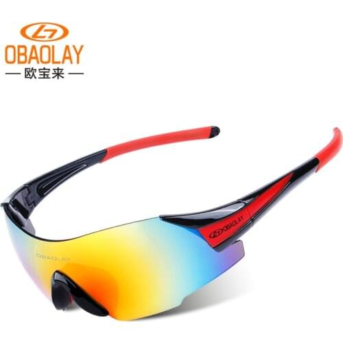OBAOLAY Off The Shelf Ultralight Frameless Outdoor Sports Sunglasses Mens Sports Running Sunglasses Cycling Glasses Glasses