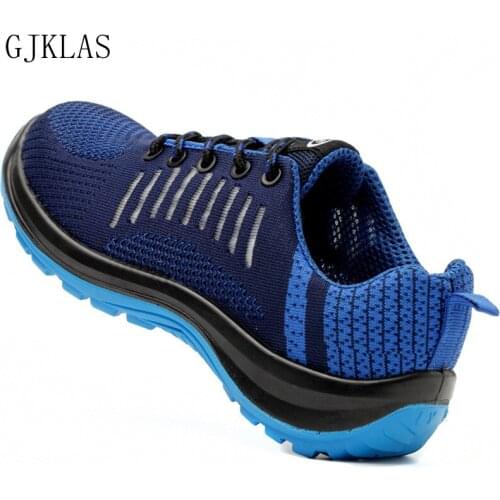 Working Shoes Safety Boots Sneakers Insulating Protective Shoes for Men Anti Smash Anti Puncture Work Boots Safty Shoes Man