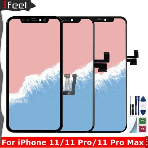 100% Tested Original LCD Pantalla For iPhone 11 LCD Display Touch Screen Digitizer Assembly For iPhone 11 TFT/OLED/ORIGINAL