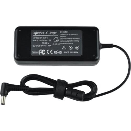 19V 4.74A 90W AC Laptop Power Adapter Charger For Toshiba PA-1900-24 Satellite A300 M305 L305 L300D