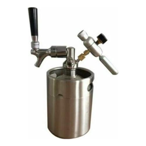 2L mini growler spears Beer Spear+Tap Faucet+ Injector Premium + keg growler