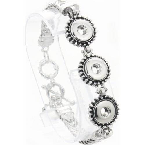 2016 Direct Selling Jewelry One Direction Bracelets For Newest Metal Snap Button Bracelet (fit 12mm Snap) 040510