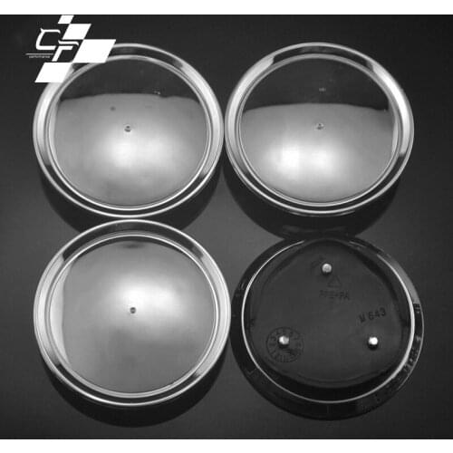 4pcs 63mm 52mm Fit M643 Pure Base Wheel Center Cover Rims No Emblem Auto Tuning Universal Hub Caps For Alloy Wheels