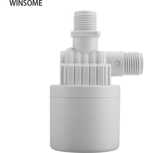 Automatic Water Level Control Valve Installed Inside Tower Tank 1/2" 3/4" 1" Floating Ball Valve Upper Water Inlet Male Valve
