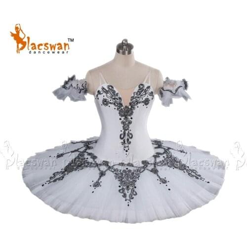 White wan lake ballet tutu adult professional ballet tutus pancake women Snow Queen White performance tutu Costume BT627