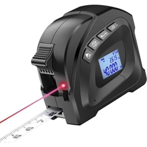 Two-in-One Electronic Ruler Digital Display High Accuracy Multifunction Infrared Telmeter